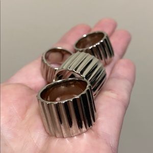 Rebecca Minkoff Set of 4 Rings